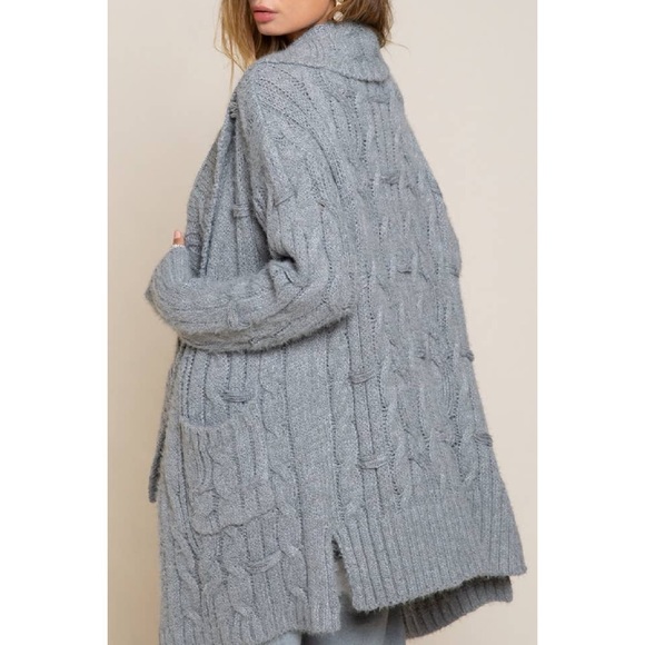 Park City Cable Knit Cardigan - Picture 2 of 3